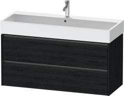 Duravit Ketho.2 Asma dolap ünitesi 1184 mm Siyah Meşe K25279016160000