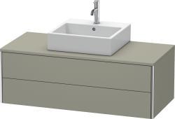 Duravit XSquare Asma dolap ünitesi 1200 mm Taş Grisi Saten Mat Lake