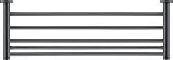 Duravit D-Code Havlu rafı 650 mm Siyah Mat