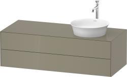 Duravit White Tulip Asma dolap ünitesi 1300 mm Taş Grisi Parlak WT4987RH2H2