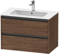 Duravit Ketho.2 Asma dolap ünitesi 810 mm Koyu Ceviz Dekor K25263021210000