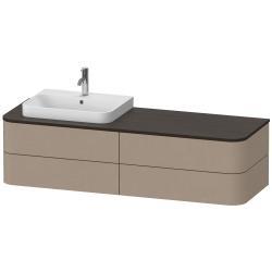 Duravit Happy D.2 Asma dolap ünitesi 1600 mm Keten Dekor HP4973L7575