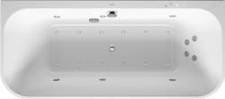 Duravit Happy D.2 Duvara tam dayalı masajlı küvet 1800 mm Beyaz (Alpin) 760318000CP1000