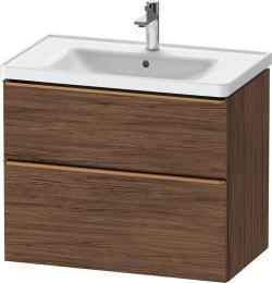 Duravit D-Neo Asma dolap ünitesi 784 mm Koyu Ceviz Dekor DE4355004210000
