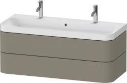 Duravit Happy D.2 c-shaped asma set 1175 mm Taş Grisi Saten Mat Lake HP4379O92920000
