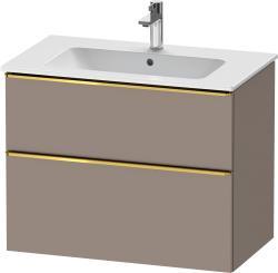 Duravit D-Neo Asma dolap ünitesi 810 mm Bazalt Mat DE4362034430000
