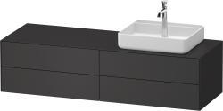 Duravit White Tulip Asma dolap ünitesi 1600 mm Grafit Saten Mat WT4867R58580010