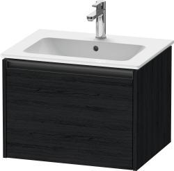 Duravit Ketho.2 Asma dolap ünitesi 610 mm Siyah Meşe K25062016160000