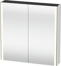 Duravit XSquare Aynalı dolap 800 mm Beyaz Saten Mat Lake