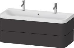 Duravit Happy D.2 c-shaped asma set 1175 mm Grafit Süper Mat HP4379O80800000