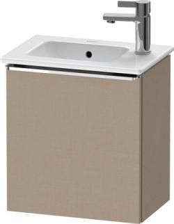 Duravit D-Neo Asma dolap ünitesi Keten Dekor Keten Mat Dekor, Kulp Krom DE4259L10750000