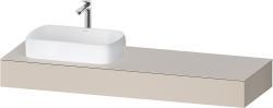 Duravit Studio F. A. Porsche Collection Tezgah 1600 mm Taupe Dekoru QA4806091910000