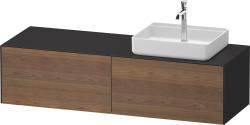Duravit White Tulip Asma dolap ünitesi 1600 mm Amerikan Ceviz masif WT4864R77580000