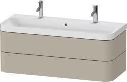 Duravit Happy D.2 c-shaped asma set 1175 mm Taupe Saten Mat Lake HP4379O60600000