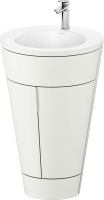 Duravit Starck 1 c-bonded yerden dolap 560 mm İskandinav Beyazı Saten Mat Lake S19512O10390000