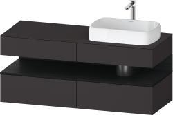 Duravit Studio F. A. Porsche Collection Asma dolap ünitesi 1400 mm Grafit Süper Mat QA4766016800000