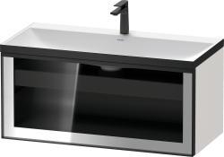Duravit Vitrium c-bonded Asma dolap 1000 mm Parsol grey Glossy, Glass VT4297O2222001G