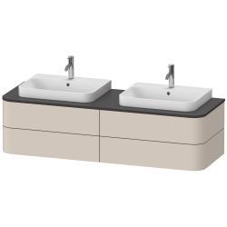 Duravit Happy D.2 Asma dolap ünitesi 1600 mm Taupe Süper Mat HP4964B8383