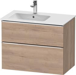 Duravit D-Neo Asma dolap ünitesi 810 mm Marbeled Oak DE4366010550000