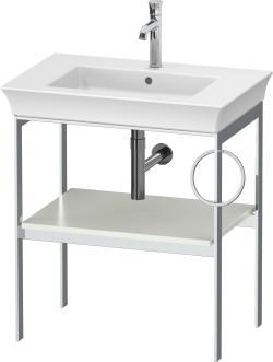 Duravit White Tulip Metal konsol 684 mm Beyaz Saten Mat Lake WT4543R3636