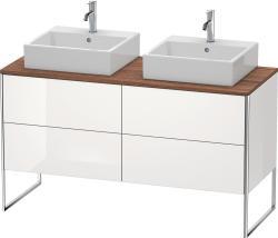 Duravit XSquare Yerden dolap ünitesi için tezgah 1400 mm Beyaz (parlak) XS4926B8585