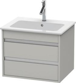 Duravit Ketho Asma dolap ünitesi 600 mm Beton Gri Mat Dekor KT642800707