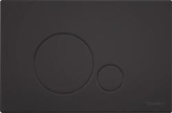 Duravit DuraSystem WC için mekanik kumanda paneli Beta 120 6 mm Siyah Mat