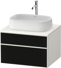 Duravit Zencha Asma dolap ünitesi 650 mm Siyah Çizgi Yapısı ZE4820063840000