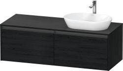 Duravit Ketho.2 Asma dolap ünitesi 1400 mm Siyah Meşe K24888R16160000