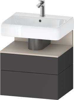 Duravit Studio F. A. Porsche Collection Asma dolap ünitesi 590 mm Grafit Mat QA4393091490010