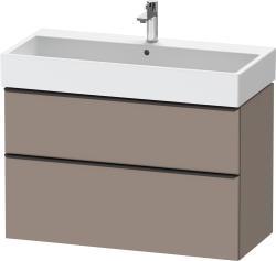 Duravit D-Neo Asma dolap ünitesi 984 mm Bazalt Mat DE43740BD430000