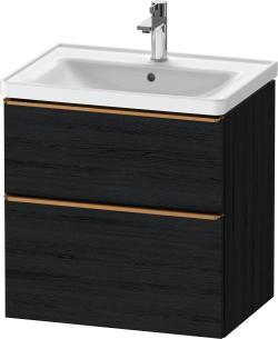 Duravit D-Neo Asma dolap ünitesi 634 mm Siyah Meşe DE4354004160000