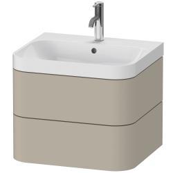 Duravit Happy D.2 c-shaped asma set 575 mm Taupe Saten Mat Lake HP4345O6060