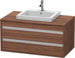 Duravit Ketho Asma dolap ünitesi 1000 mm Koyu Ceviz Dekor KT675502121