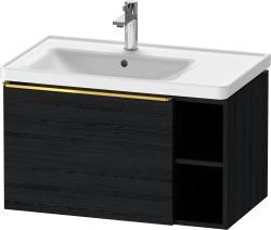 Duravit D-Neo Asma dolap ünitesi 784 mm Siyah Meşe DE4258034160000