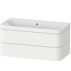Duravit Happy D.2 c-bonded Asma dolap 975 mm Beyaz Saten Mat Lake HP4638N3636
