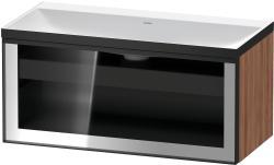 Duravit Vitrium c-bonded Asma dolap 1000 mm Parsol grey Glossy, Glass VT4297N7979001G