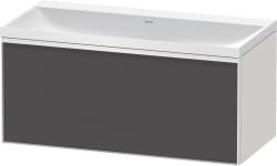Duravit Vitrium c-bonded Asma dolap 1000 mm Grafit Mat VT4287N4922000W