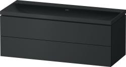 Duravit Vitrium c-shaped asma set 1200 mm Koyu Gri Mat VT6953NHEHE0000