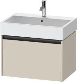 Duravit Ketho.2 Asma dolap ünitesi 684 mm Taupe Süper Mat K25076083830000