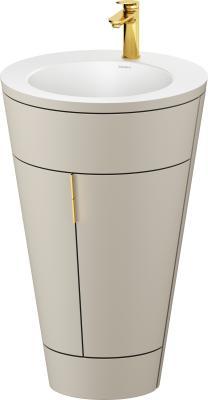 Duravit Starck 1 c-bonded yerden dolap 560 mm Taupe Saten Mat Lake S19512O34600010