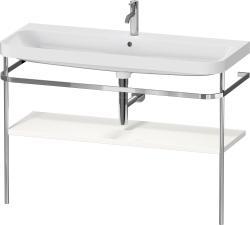 Duravit Happy D.2 c-shape Metal lavabo konsolu 1175 mm Beyaz (parlak) HP4839O22220000