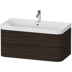 Duravit Happy D.2 c-shaped asma set 975 mm Fırçalanmış Ceviz HP4348O6969
