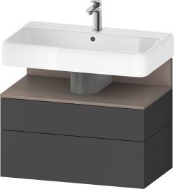 Duravit Studio F. A. Porsche Collection Asma dolap ünitesi 790 mm Grafit Mat QA4394043490000