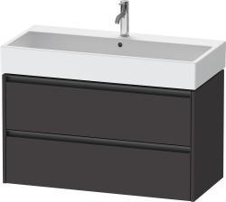 Duravit Ketho.2 Asma dolap ünitesi 984 mm Grafit Süper Mat K25278080800000