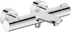 Duravit Wave Sıvaüstü küvet termostatı 303 mm Krom