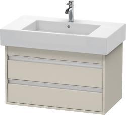 Duravit Ketho Asma dolap ünitesi 800 mm Taupe Dekoru KT664009191