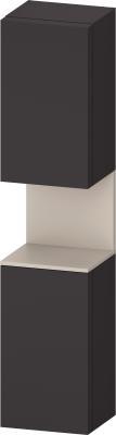 Duravit Studio F. A. Porsche Collection Boy dolabı 400 mm Grafit Süper Mat QA1346R91800010