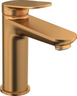 Duravit Wave Tek kollu lavabo bataryası M 52 mm Fırçalanmış Bronz WA1020002004