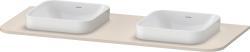 Duravit Happy D.2 Tezgah 1300 mm Taupe Süper Mat HP032KB8383